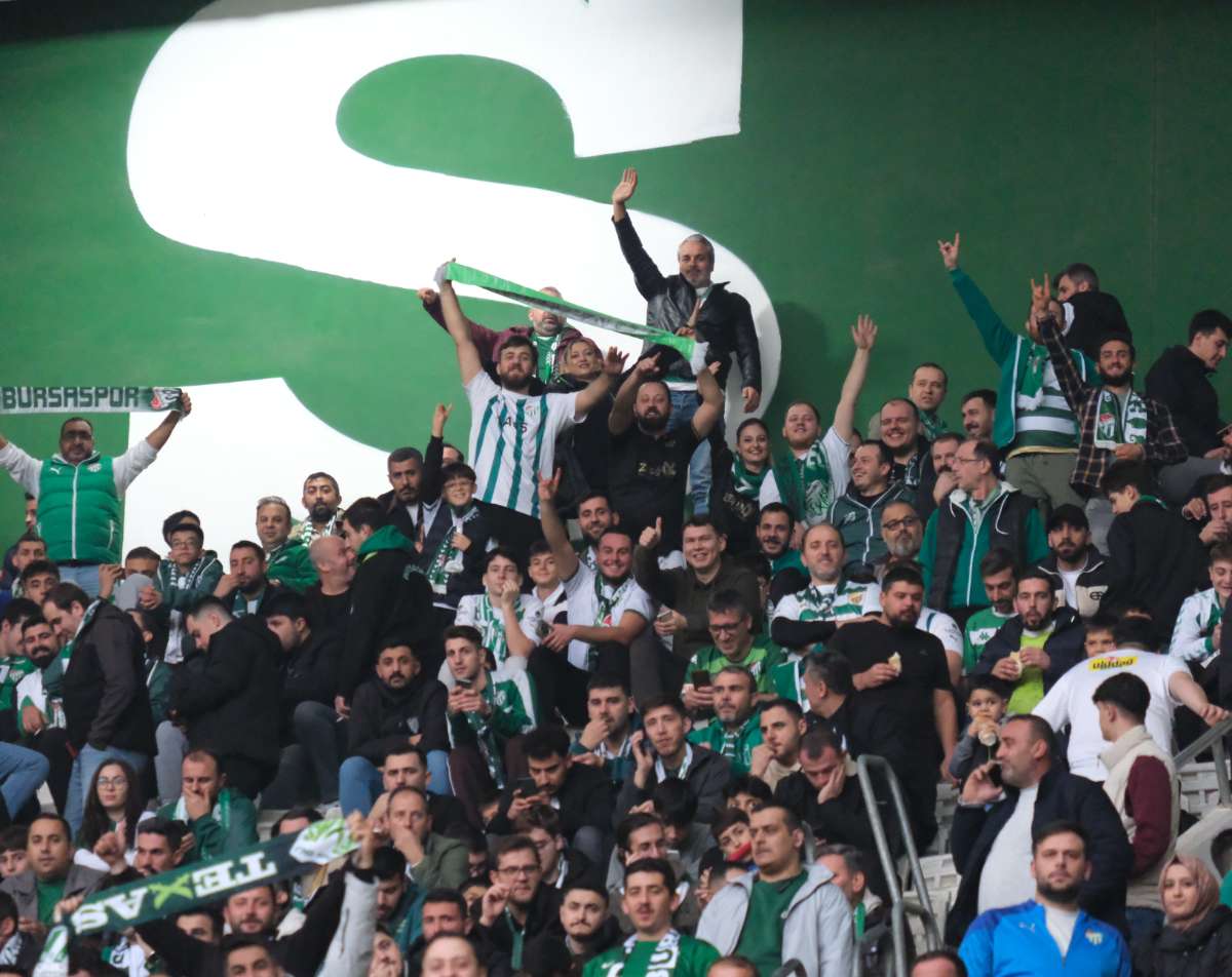 (ÖZEL) Bursaspor - Fethiyespor taraftar fotoğrafları 1