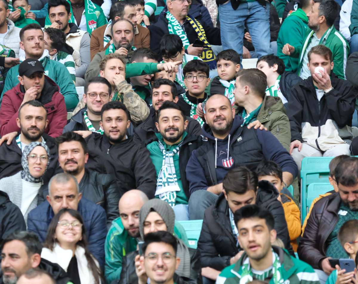 (ÖZEL) Bursaspor - Fethiyespor taraftar fotoğrafları 1