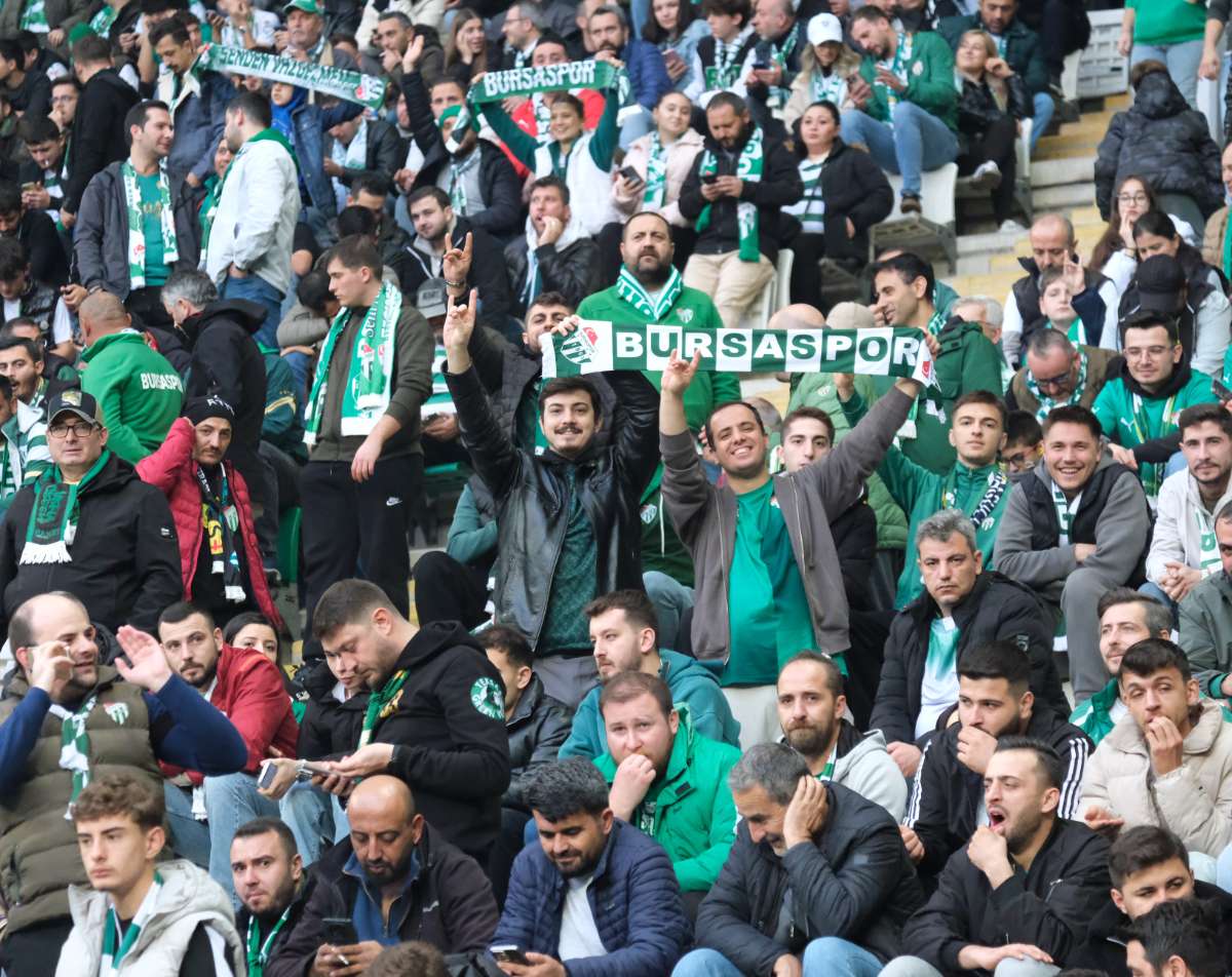 (ÖZEL) Bursaspor - Fethiyespor taraftar fotoğrafları 1