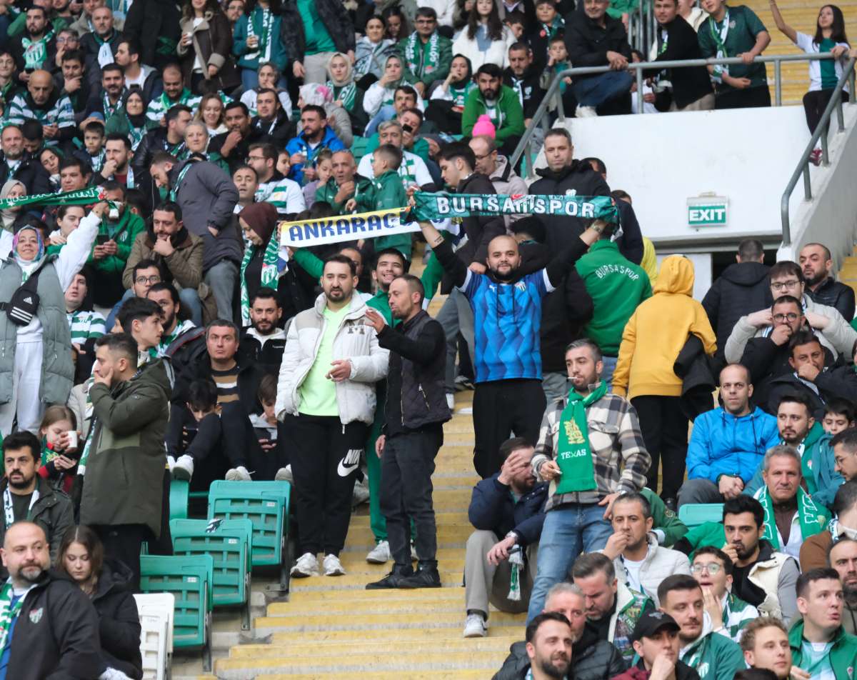 (ÖZEL) Bursaspor - Fethiyespor taraftar fotoğrafları 1