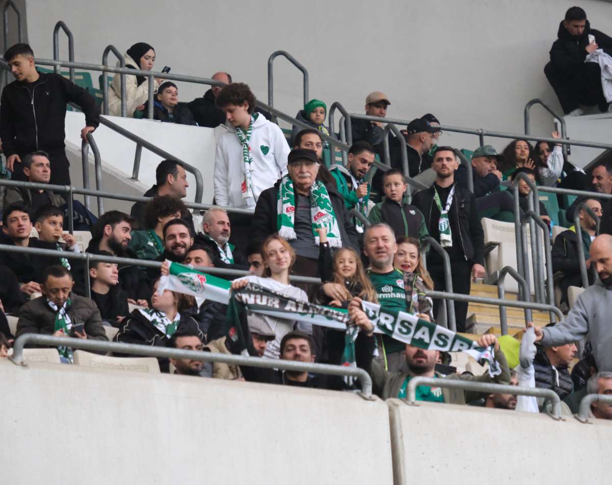 (ÖZEL) Bursaspor - Fethiyespor taraftar fotoğrafları 1