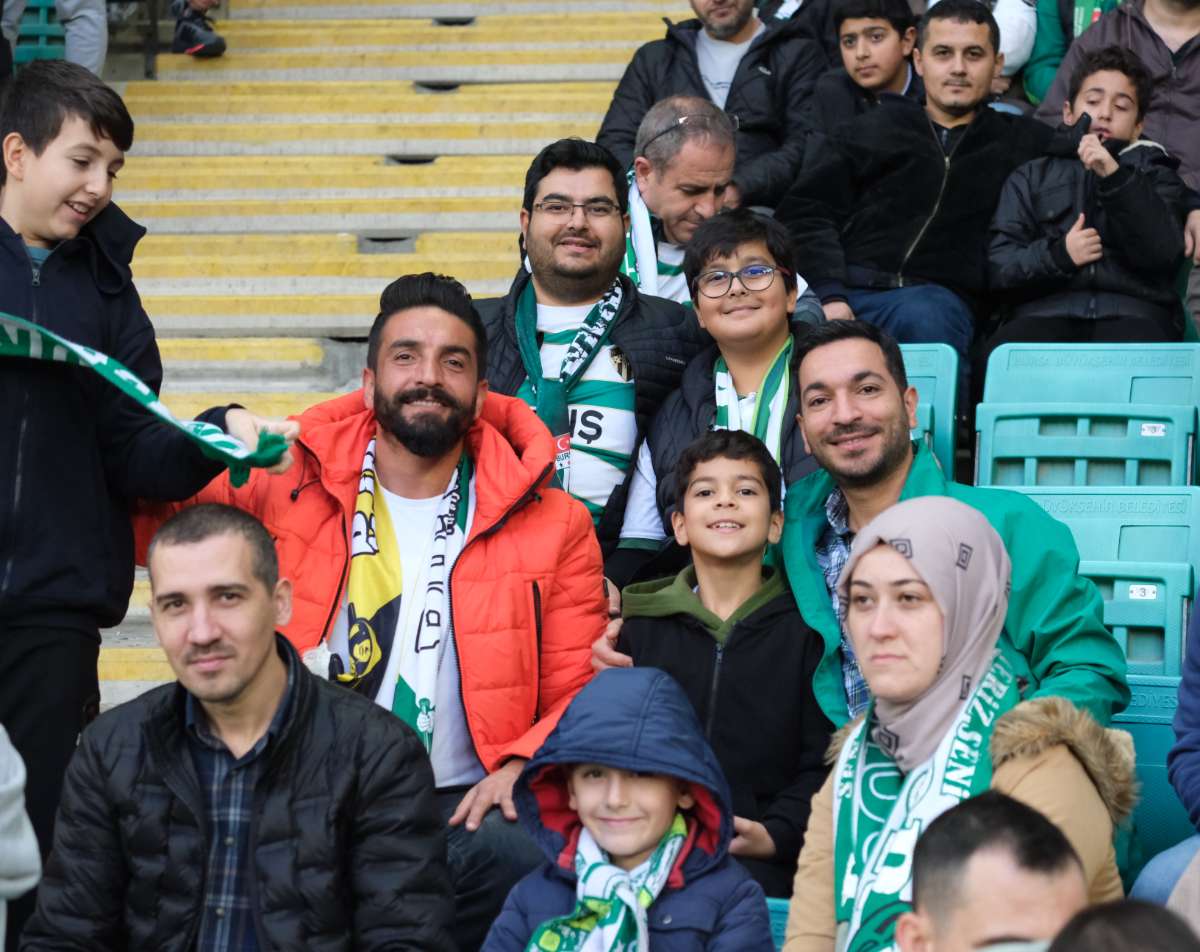 (ÖZEL) Bursaspor - Fethiyespor taraftar fotoğrafları 1