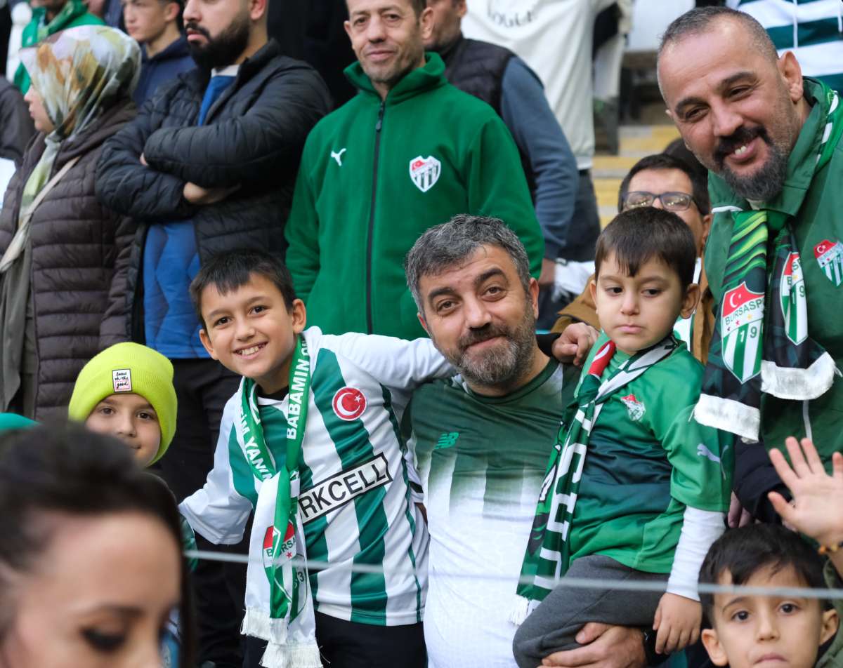 (ÖZEL) Bursaspor - Fethiyespor taraftar fotoğrafları 1