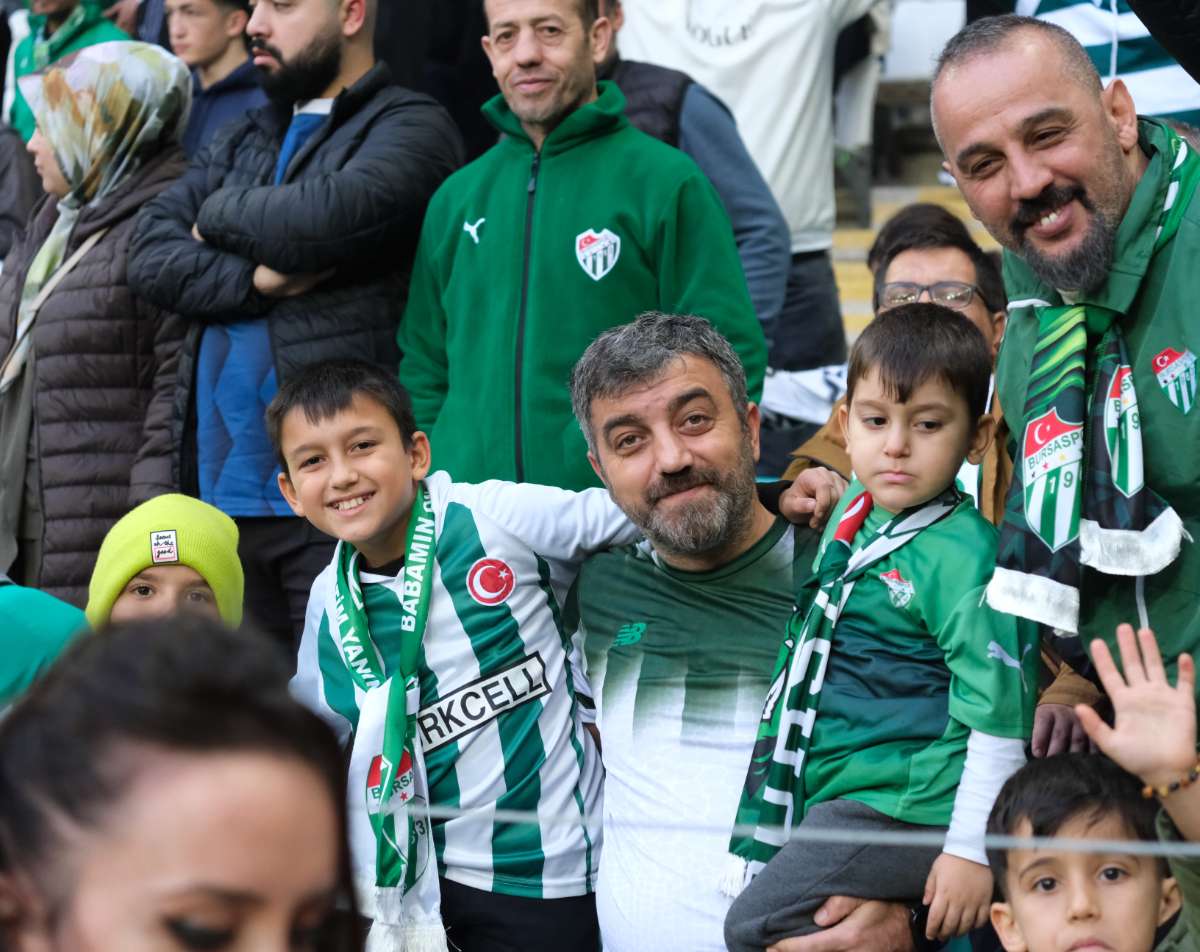 (ÖZEL) Bursaspor - Fethiyespor taraftar fotoğrafları 1