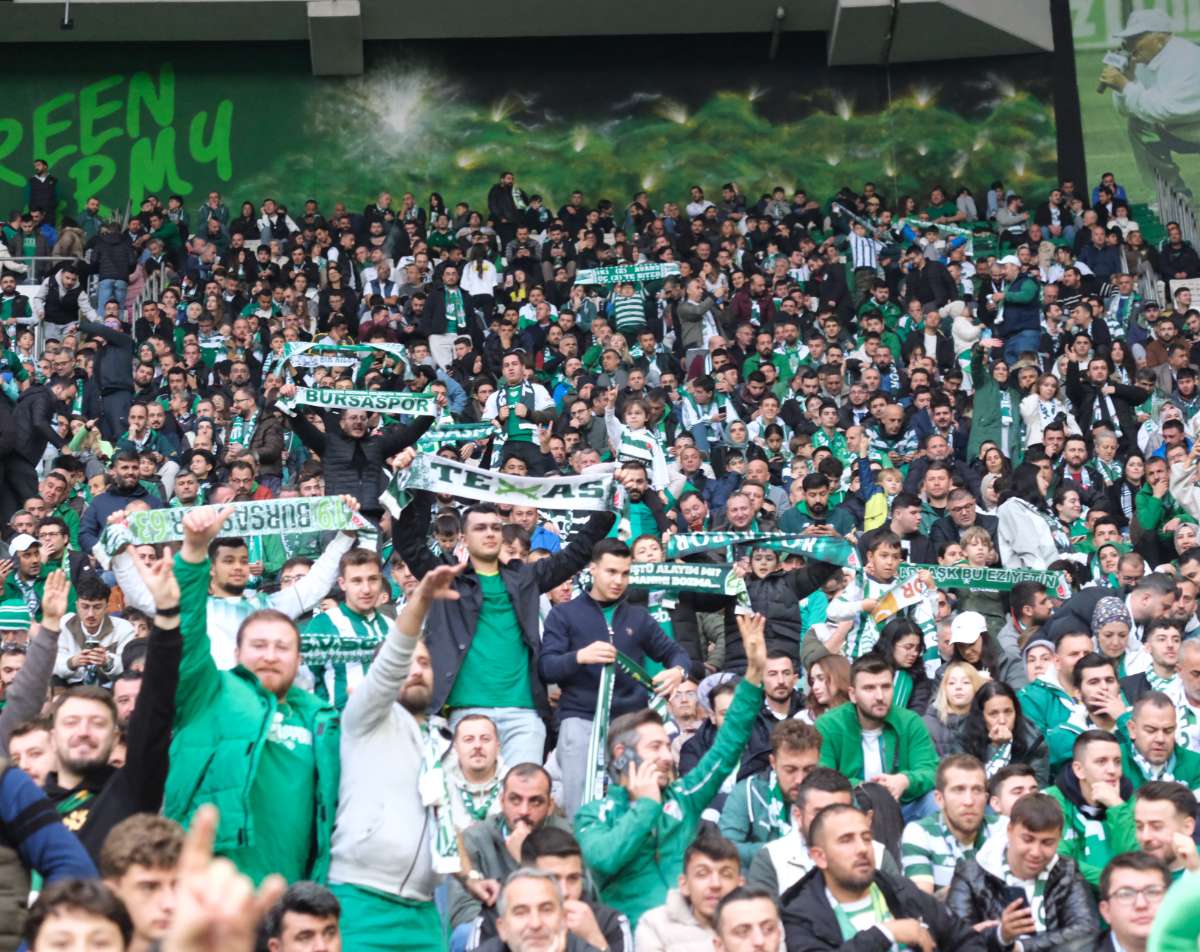 (ÖZEL) Bursaspor - Fethiyespor taraftar fotoğrafları 1