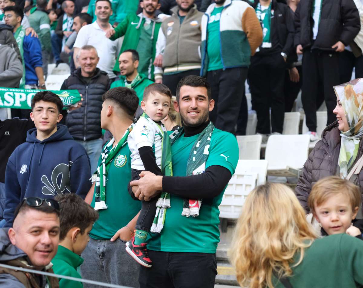 (ÖZEL) Bursaspor - Fethiyespor taraftar fotoğrafları 1