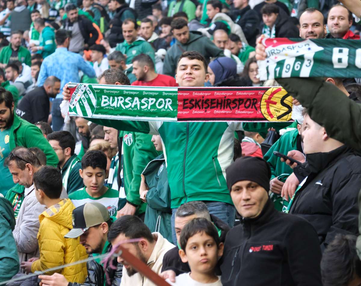 (ÖZEL) Bursaspor - Fethiyespor taraftar fotoğrafları 1