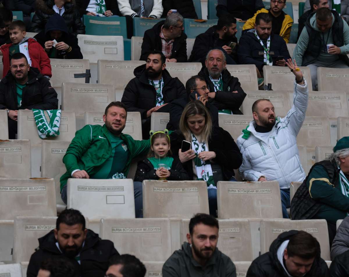 (ÖZEL) Bursaspor - Fethiyespor taraftar fotoğrafları 1