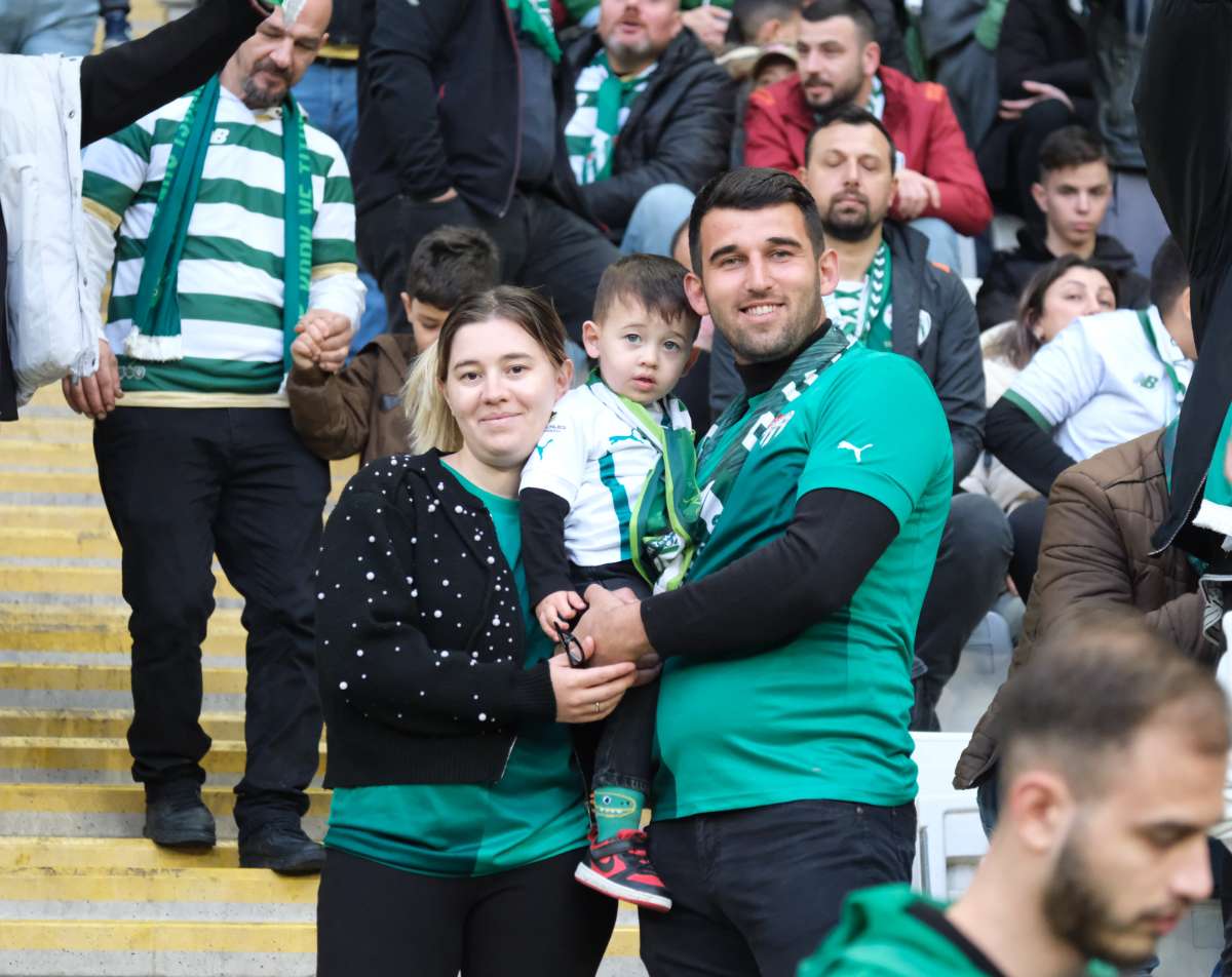 (ÖZEL) Bursaspor - Fethiyespor taraftar fotoğrafları 1