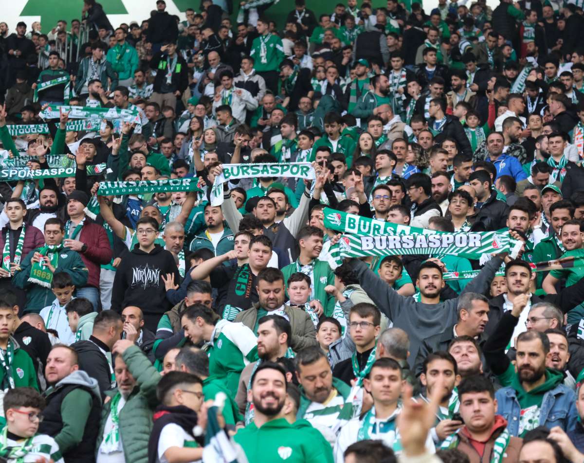 (ÖZEL) Bursaspor - Fethiyespor taraftar fotoğrafları 1