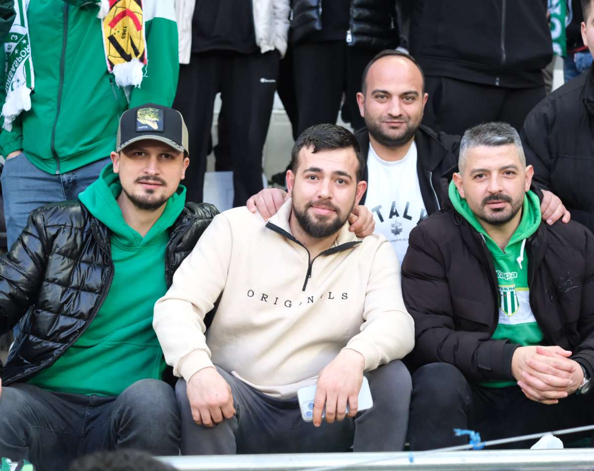 (ÖZEL) Bursaspor - Fethiyespor taraftar fotoğrafları 1