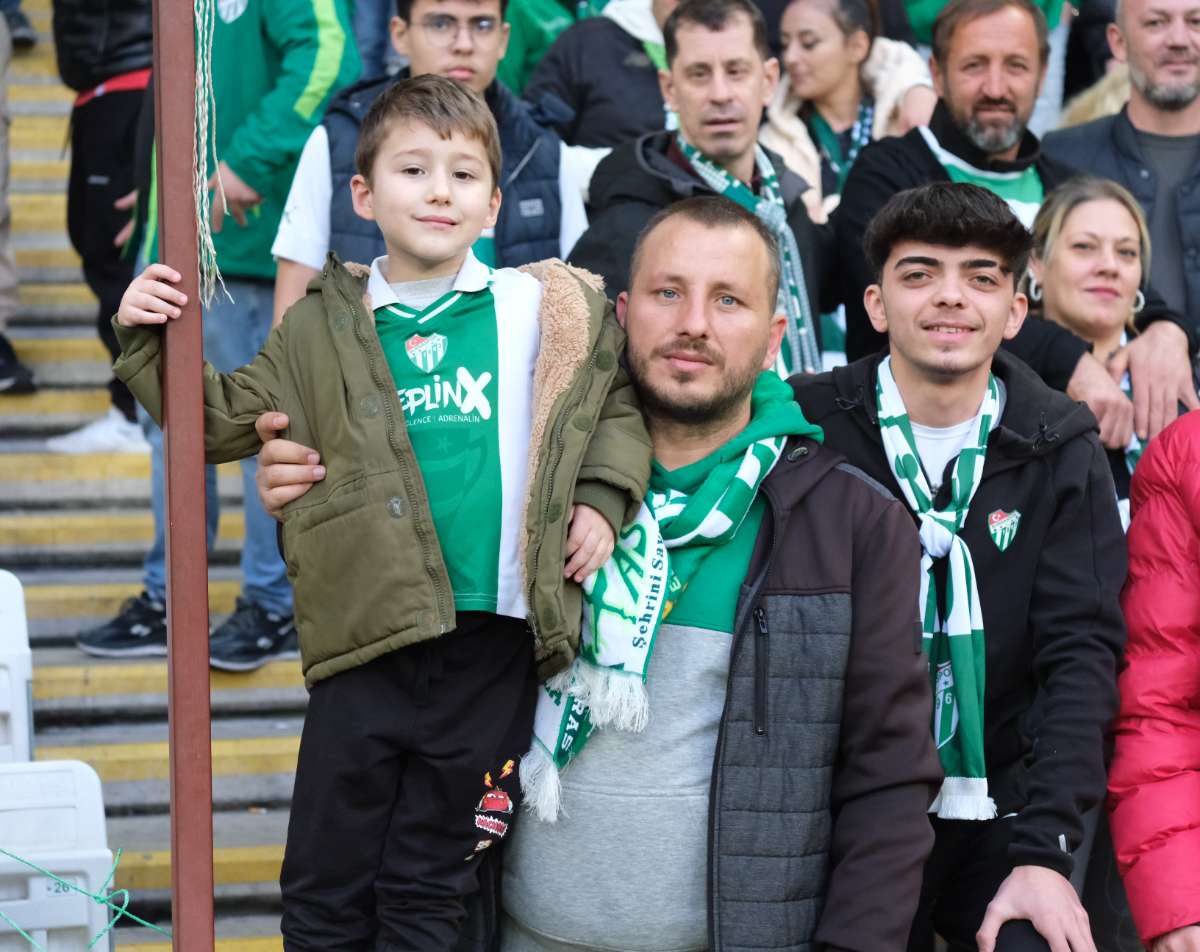 (ÖZEL) Bursaspor - Fethiyespor taraftar fotoğrafları 1