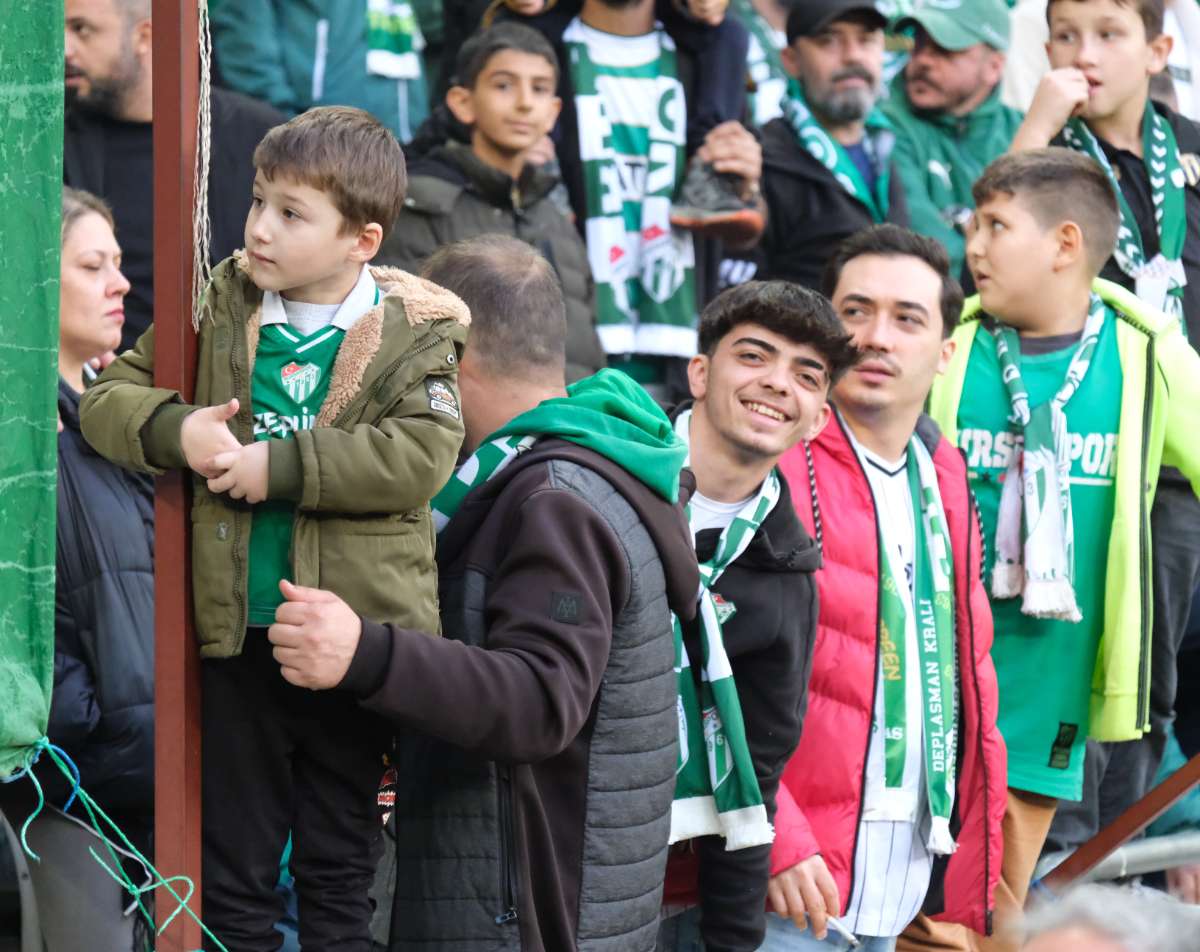 (ÖZEL) Bursaspor - Fethiyespor taraftar fotoğrafları 1
