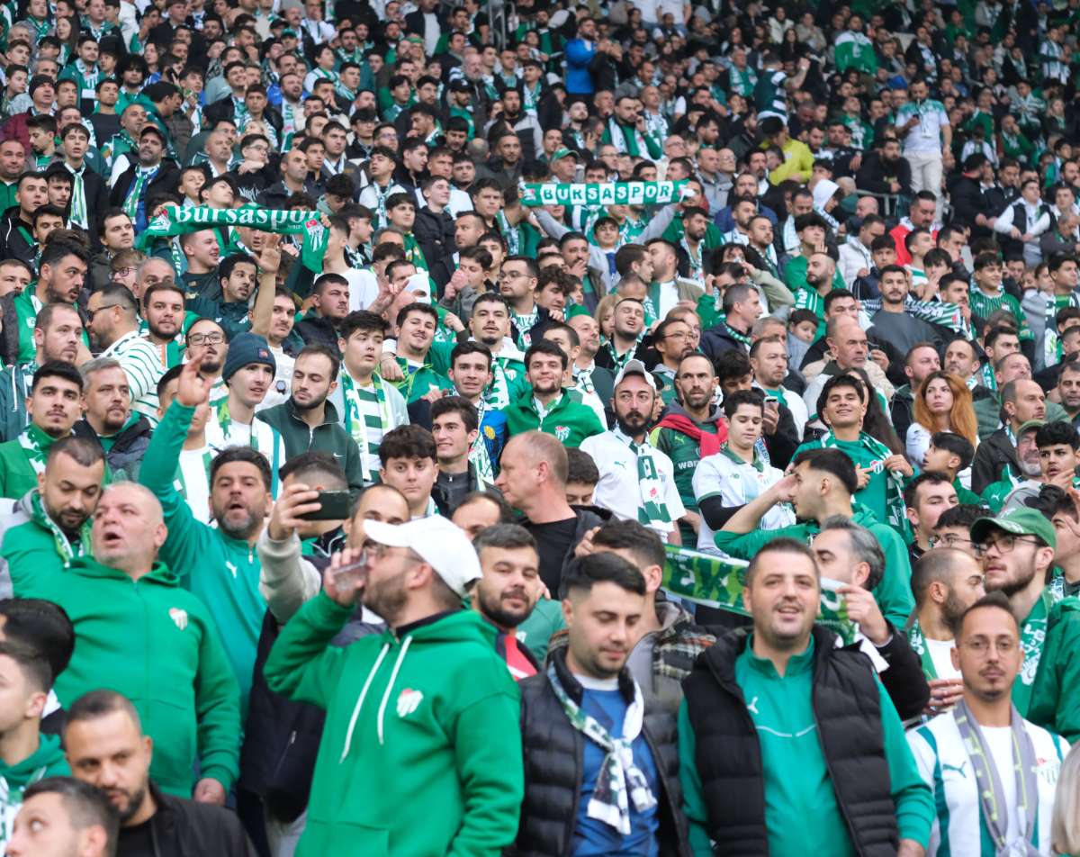 (ÖZEL) Bursaspor - Fethiyespor taraftar fotoğrafları 1