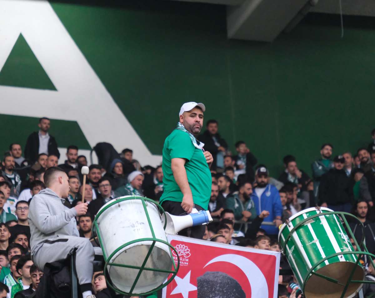 (ÖZEL) Bursaspor - Fethiyespor taraftar fotoğrafları 1