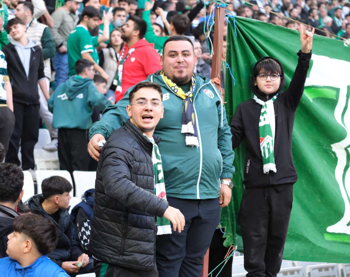 (ÖZEL) Bursaspor - Fethiyespor taraftar fotoğrafları 1