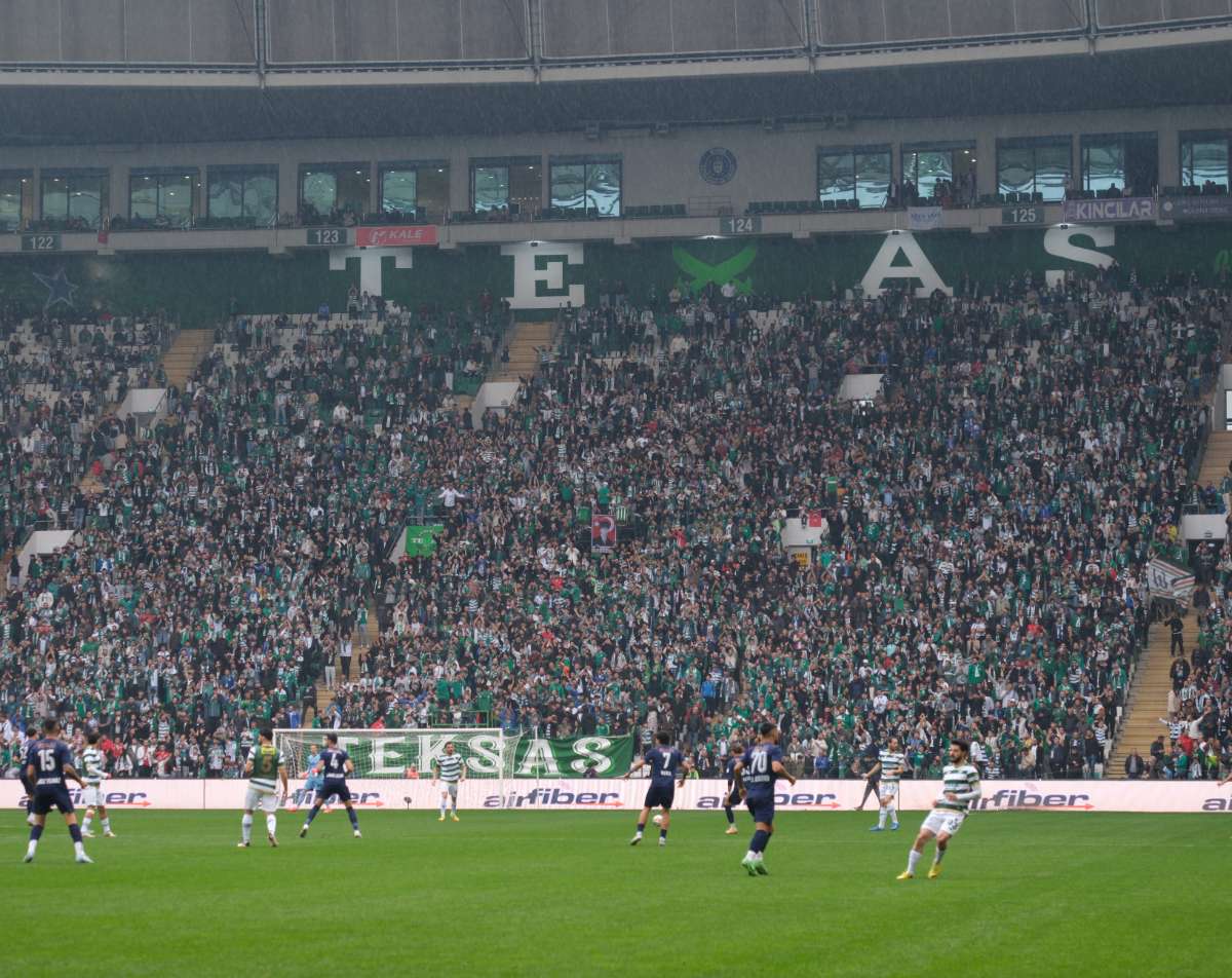 (ÖZEL) Bursaspor - Fethiyespor taraftar fotoğrafları 1
