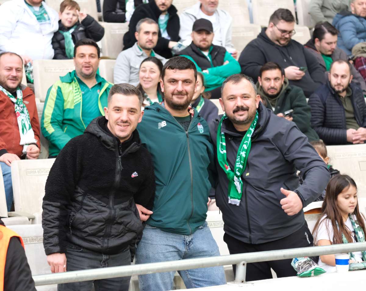(ÖZEL) Bursaspor - Fethiyespor taraftar fotoğrafları 1