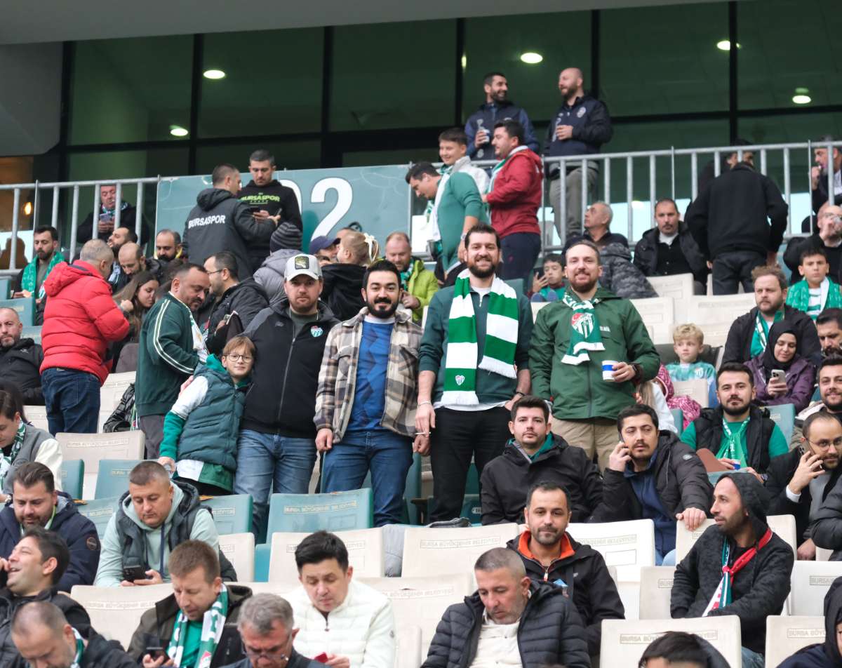 (ÖZEL) Bursaspor - Fethiyespor taraftar fotoğrafları 1