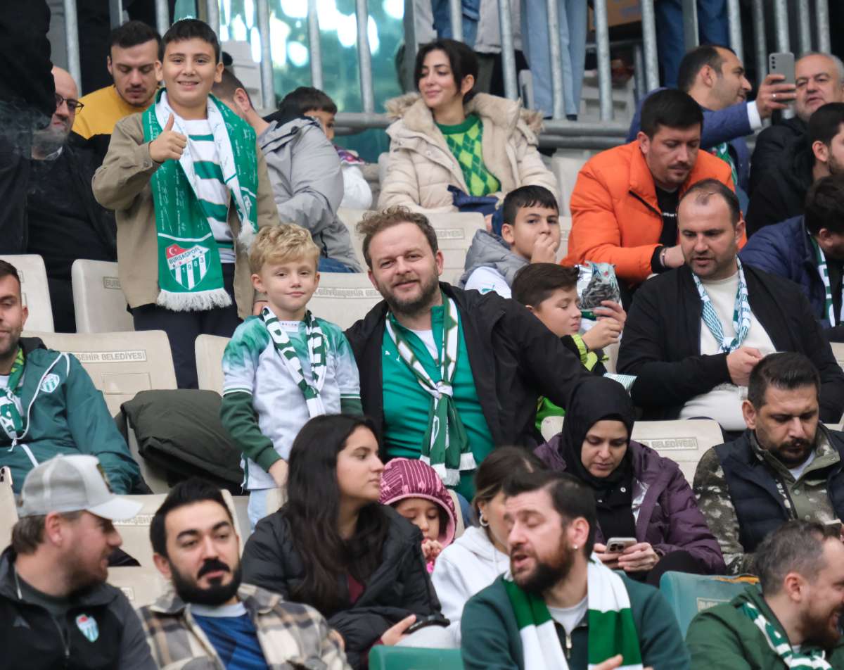 (ÖZEL) Bursaspor - Fethiyespor taraftar fotoğrafları 1