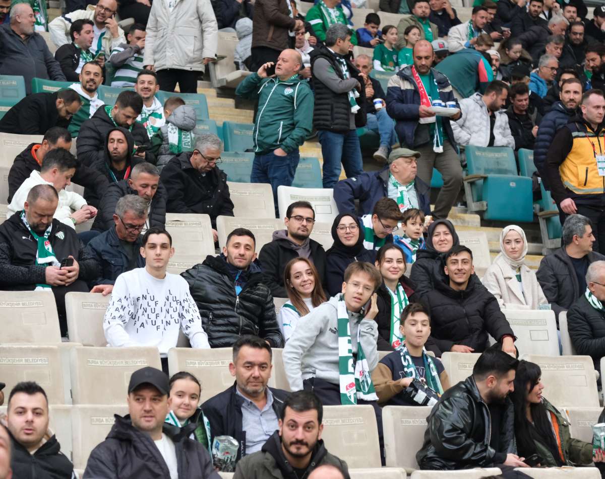 (ÖZEL) Bursaspor - Fethiyespor taraftar fotoğrafları 1