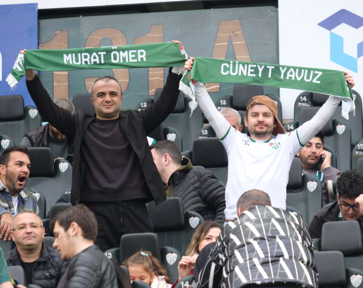(ÖZEL) Bursaspor - Fethiyespor taraftar fotoğrafları 1