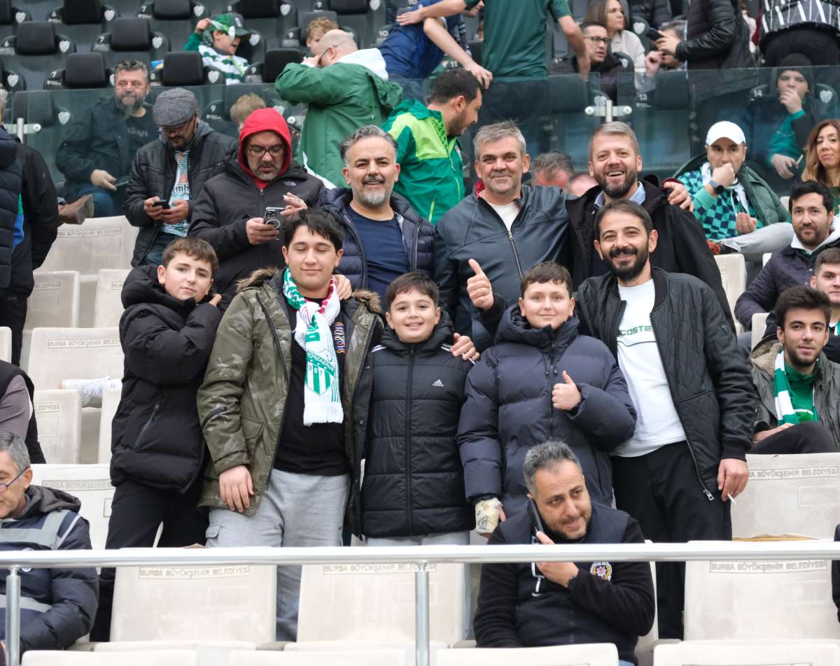 (ÖZEL) Bursaspor - Fethiyespor taraftar fotoğrafları 1
