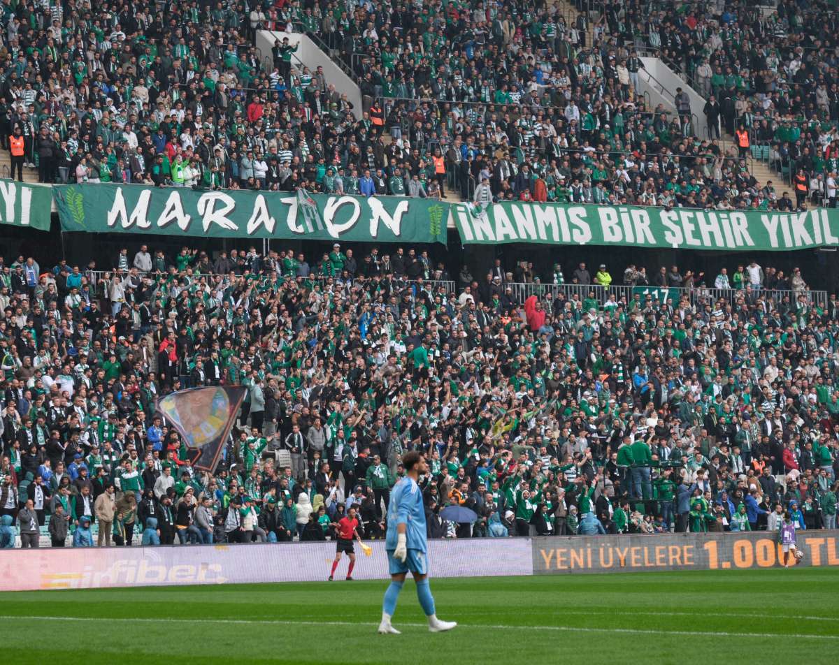 (ÖZEL) Bursaspor - Fethiyespor taraftar fotoğrafları 1