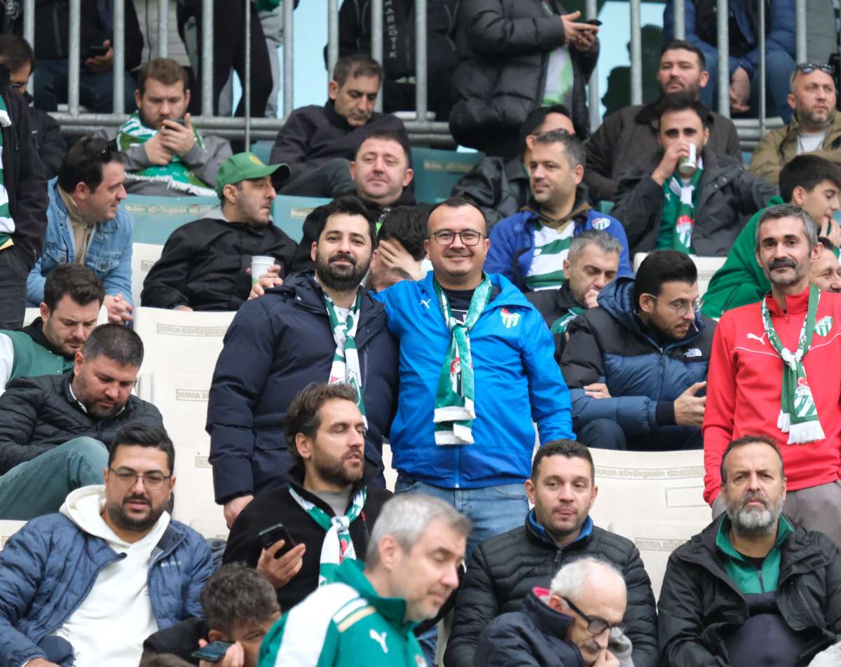 (ÖZEL) Bursaspor - Fethiyespor taraftar fotoğrafları 1