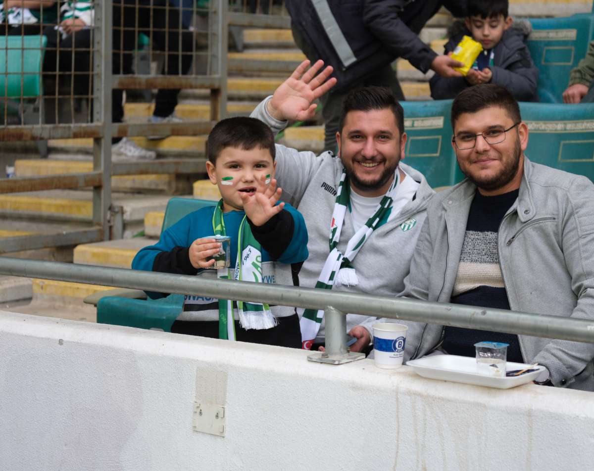 (ÖZEL) Bursaspor - Fethiyespor taraftar fotoğrafları 1