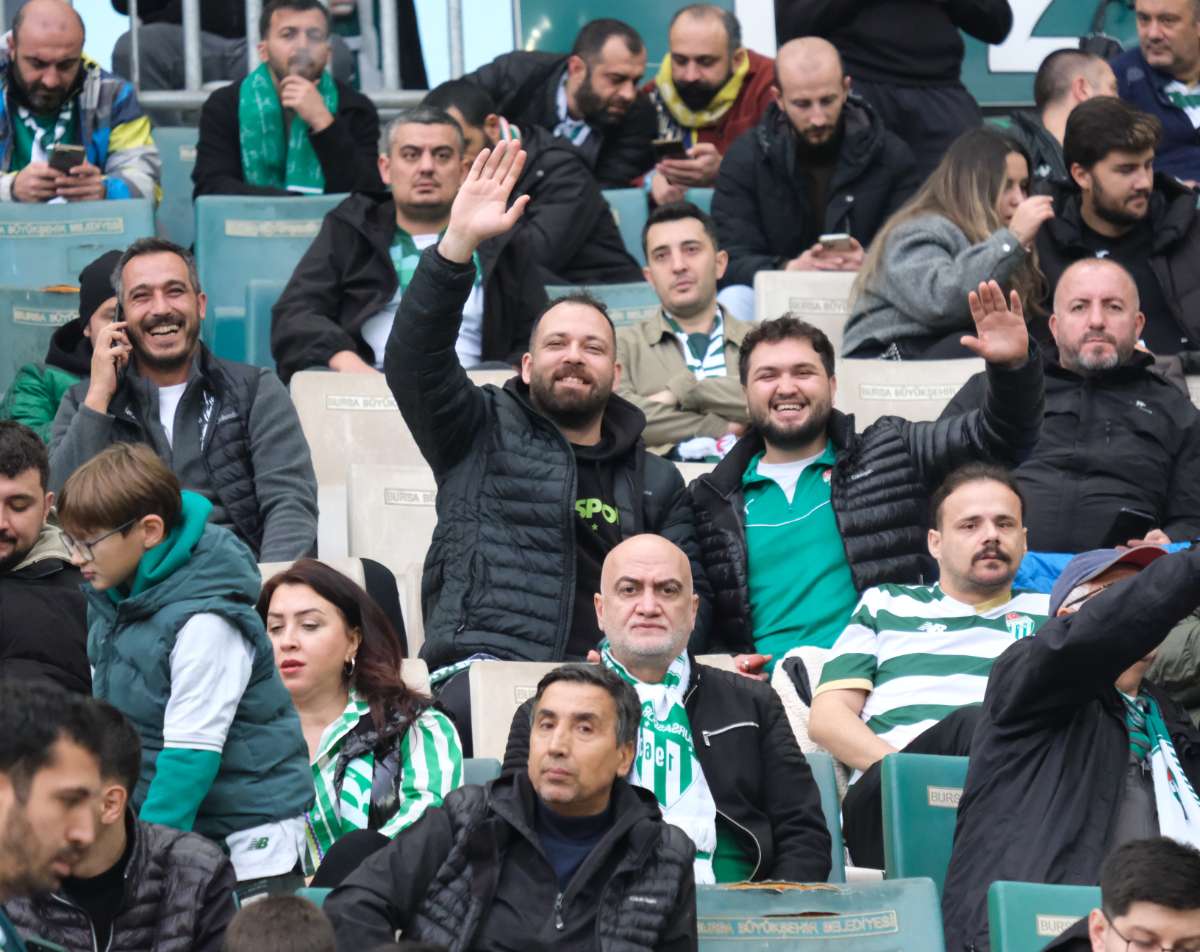 (ÖZEL) Bursaspor - Fethiyespor taraftar fotoğrafları 1