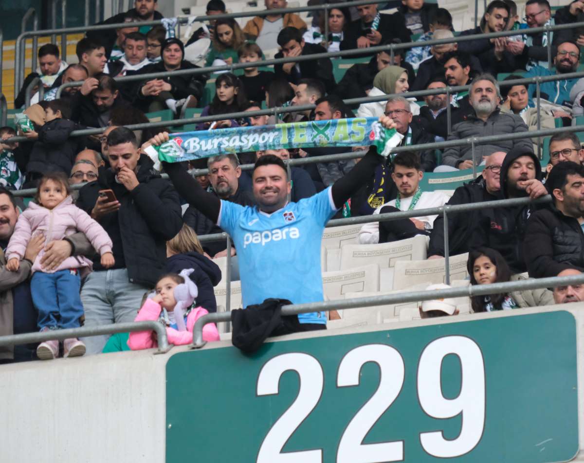 (ÖZEL) Bursaspor - Fethiyespor taraftar fotoğrafları 1