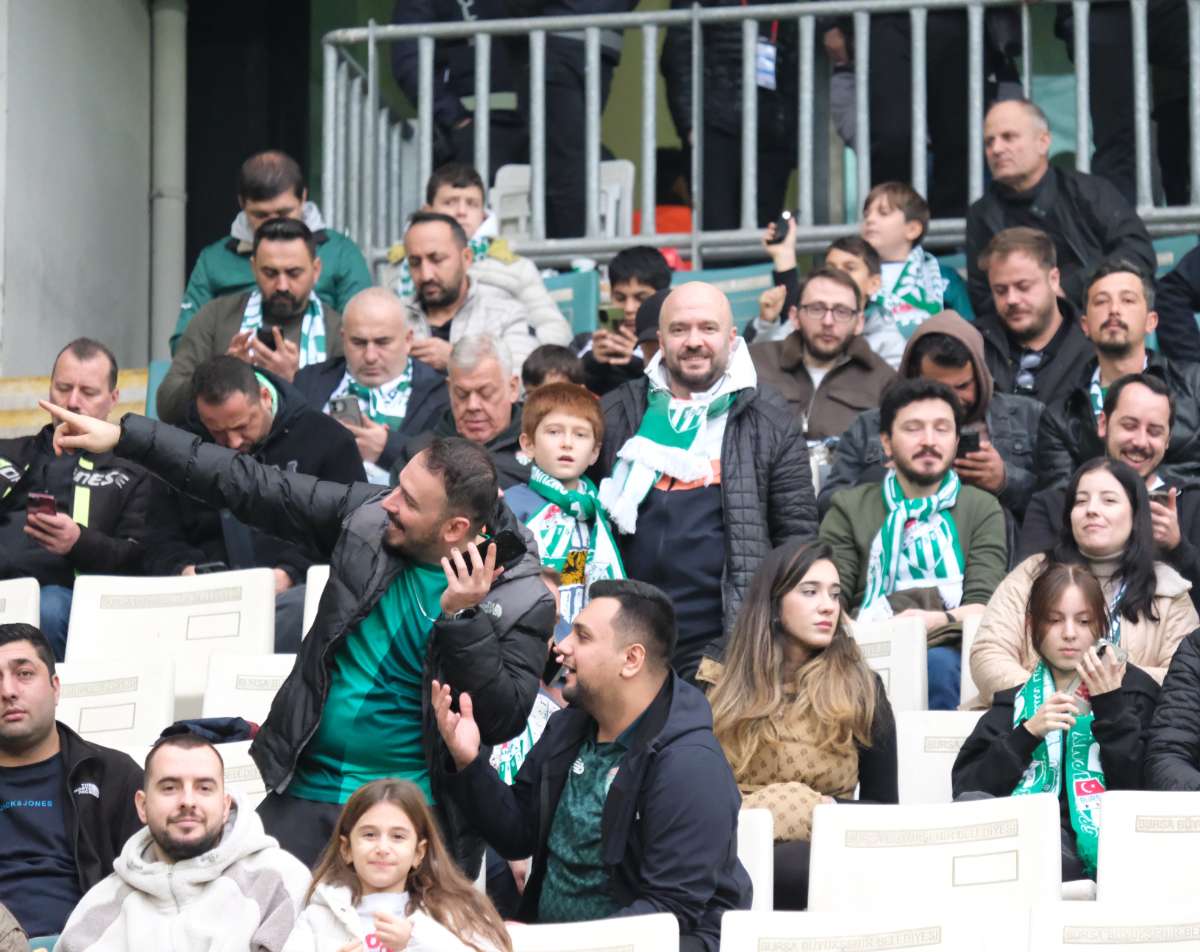 (ÖZEL) Bursaspor - Fethiyespor taraftar fotoğrafları 1