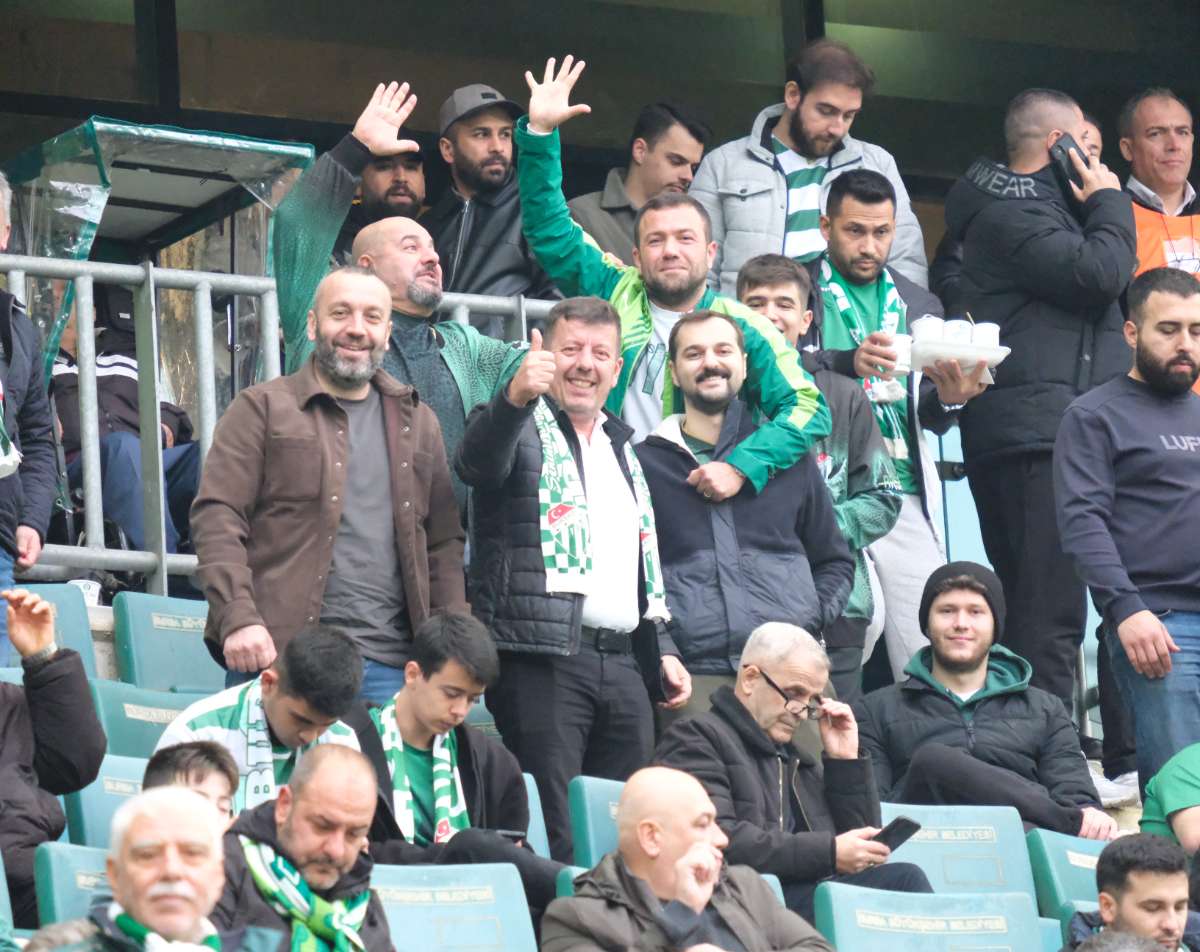 (ÖZEL) Bursaspor - Fethiyespor taraftar fotoğrafları 1