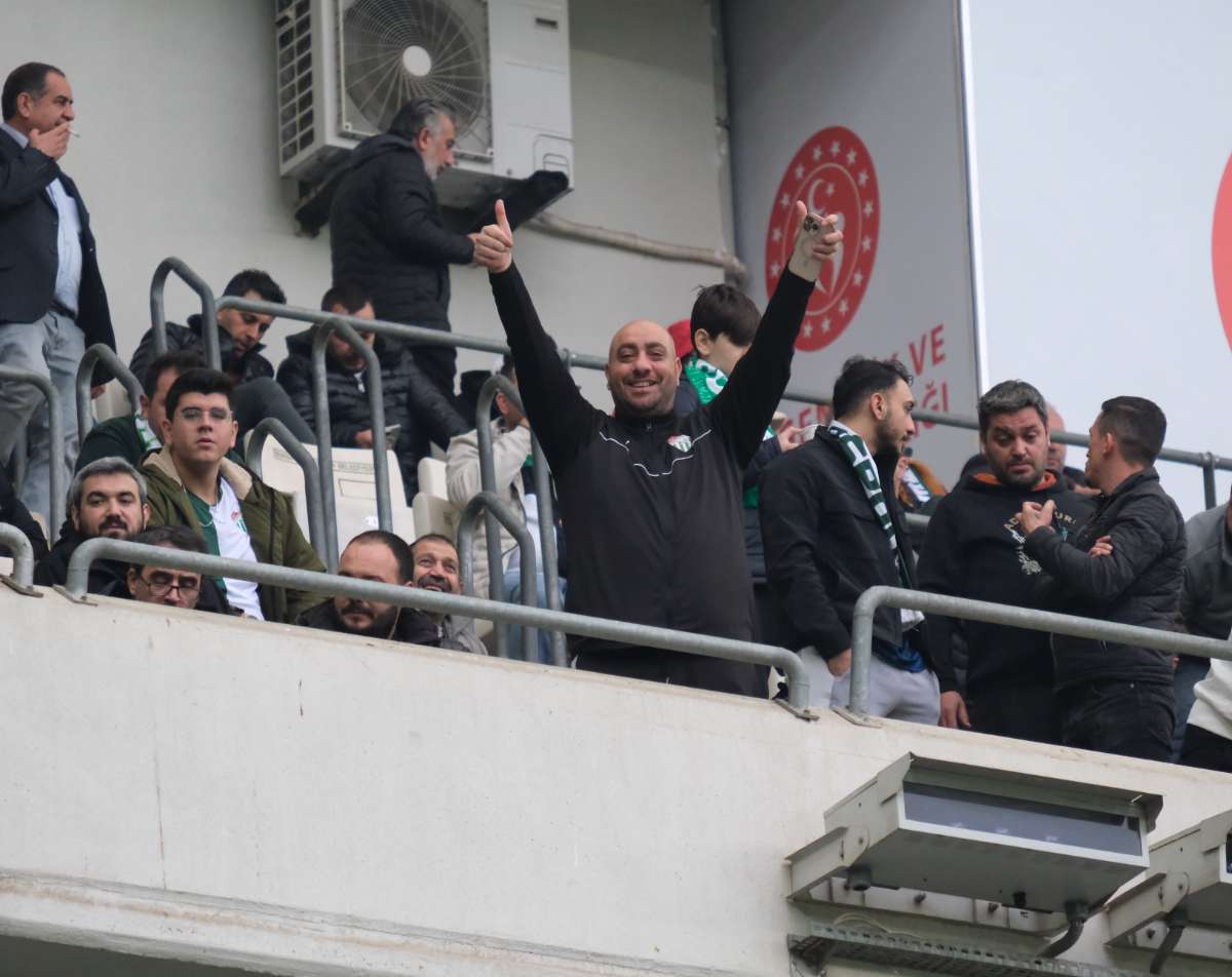 (ÖZEL) Bursaspor - Fethiyespor taraftar fotoğrafları 1