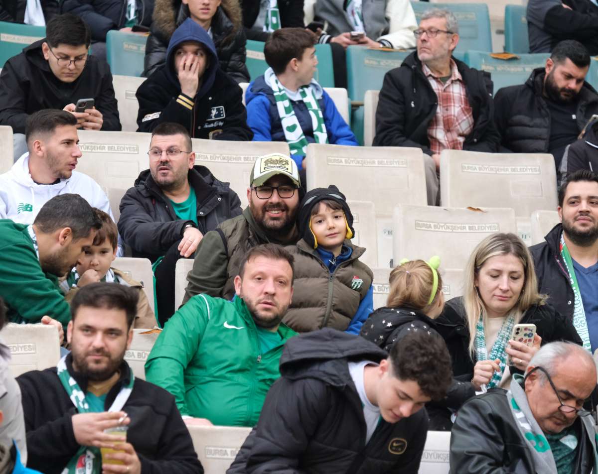 (ÖZEL) Bursaspor - Fethiyespor taraftar fotoğrafları 1
