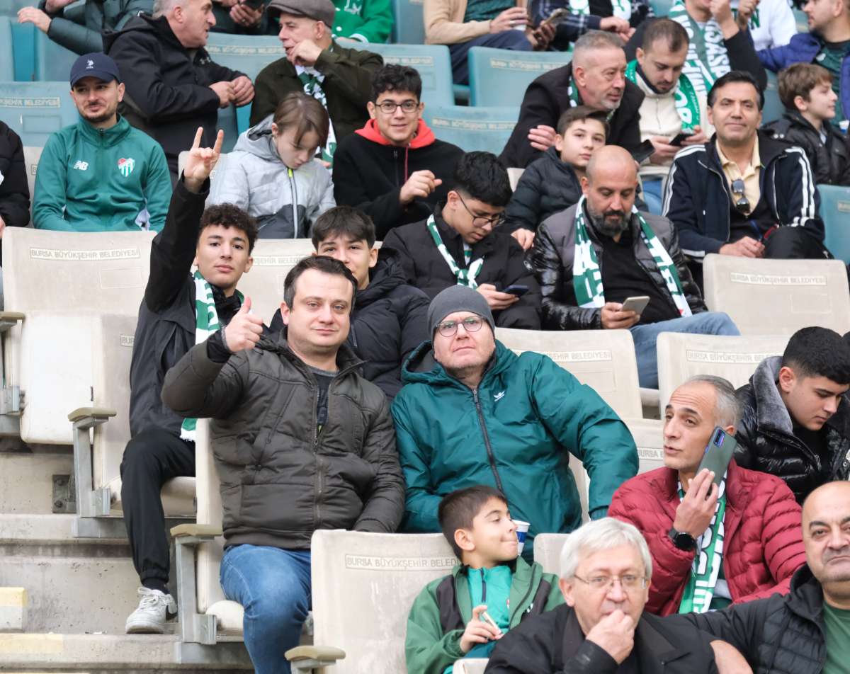 (ÖZEL) Bursaspor - Fethiyespor taraftar fotoğrafları 1