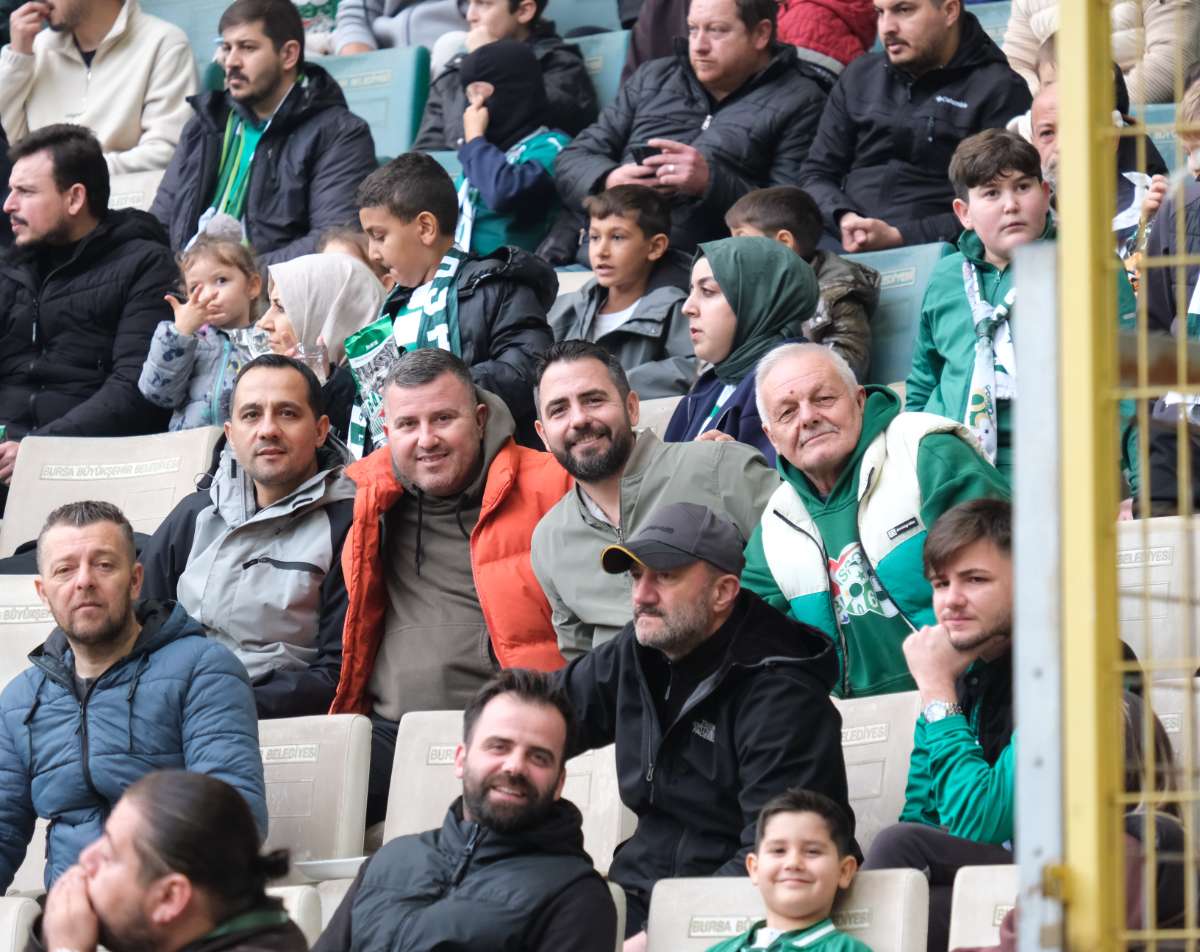 (ÖZEL) Bursaspor - Fethiyespor taraftar fotoğrafları 1
