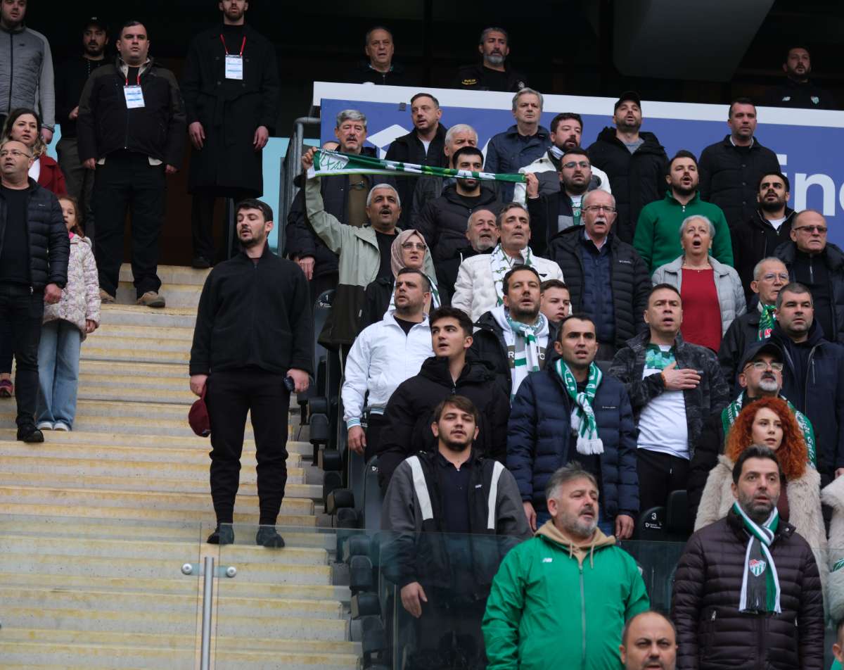 (ÖZEL) Bursaspor - Fethiyespor taraftar fotoğrafları 1