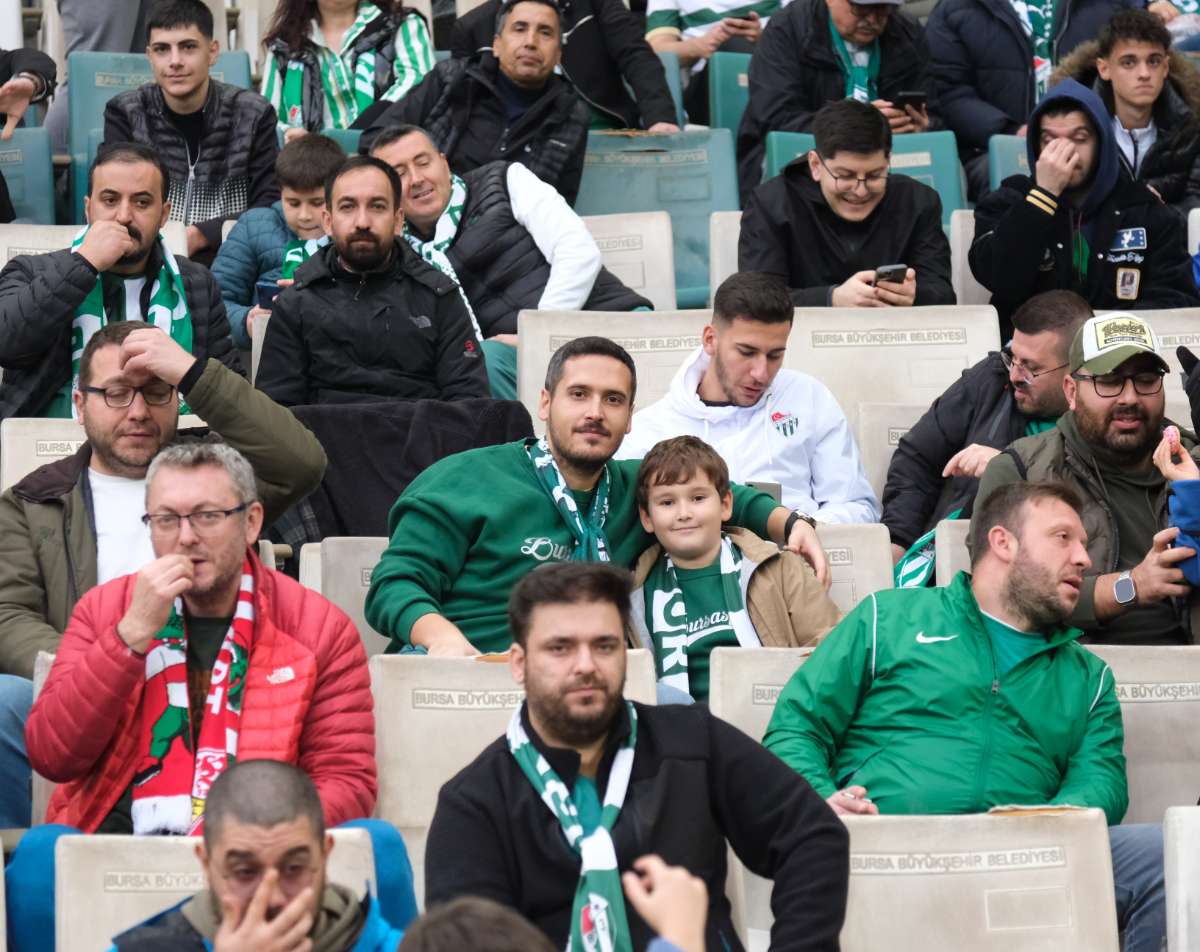 (ÖZEL) Bursaspor - Fethiyespor taraftar fotoğrafları 1