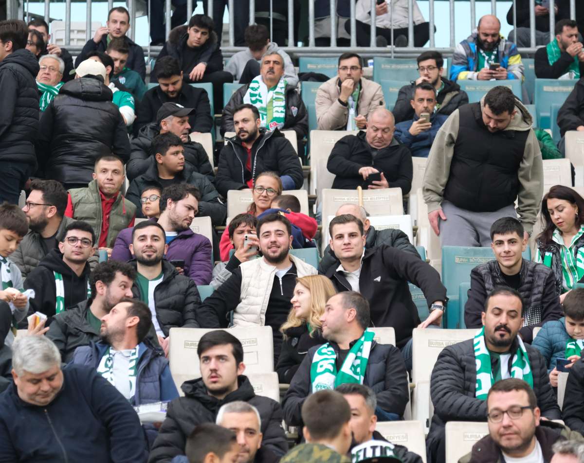 (ÖZEL) Bursaspor - Fethiyespor taraftar fotoğrafları 1