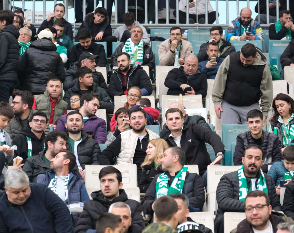 (ÖZEL) Bursaspor - Fethiyespor taraftar fotoğrafları 1