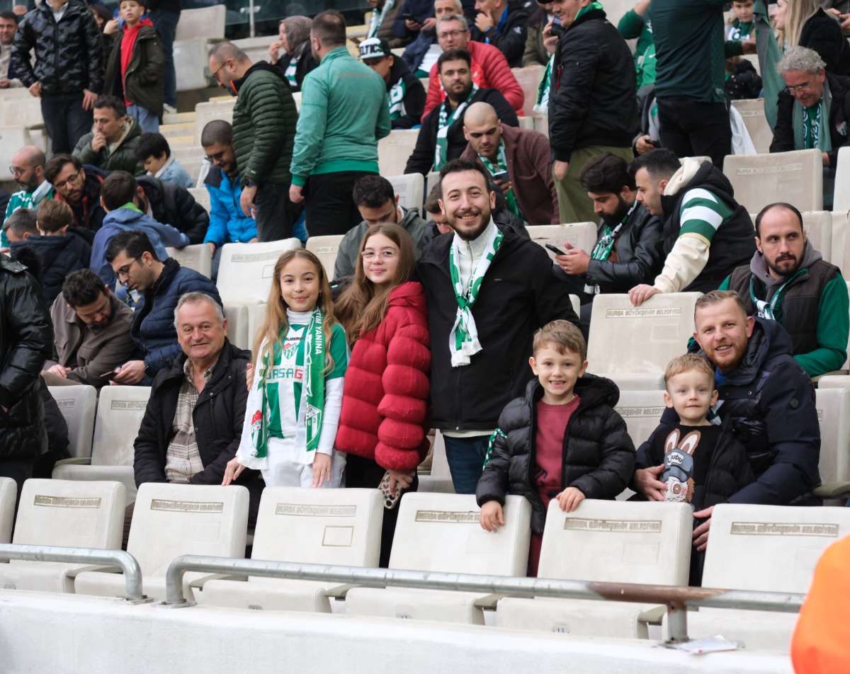 (ÖZEL) Bursaspor - Fethiyespor taraftar fotoğrafları 1
