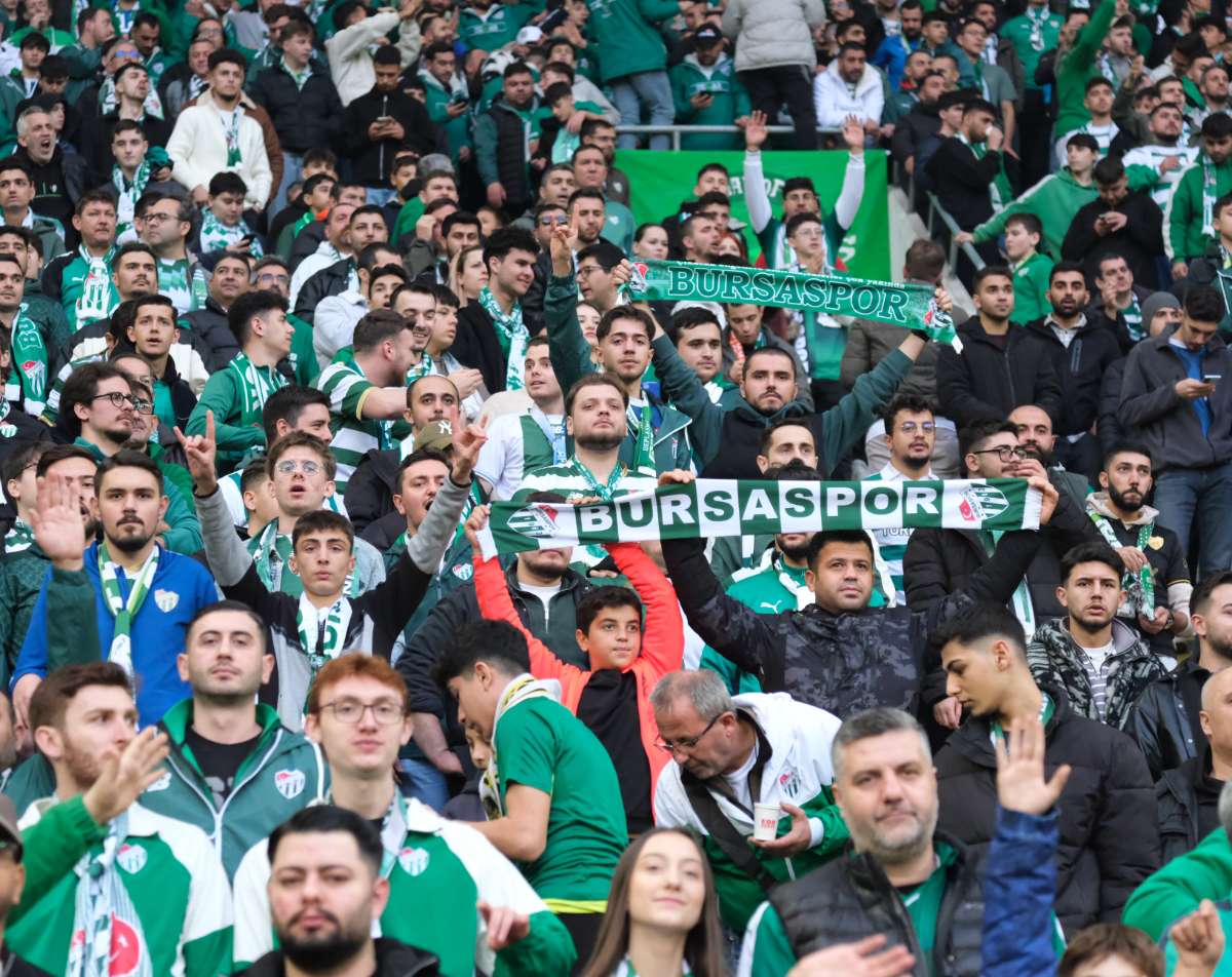 (ÖZEL) Bursaspor - Fethiyespor taraftar fotoğrafları 1