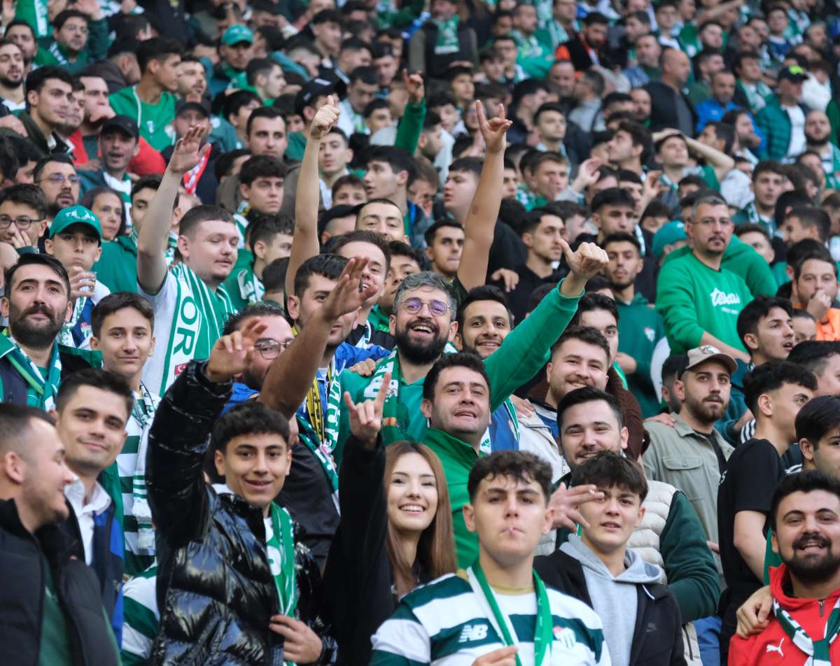 (ÖZEL) Bursaspor - Fethiyespor taraftar fotoğrafları 1