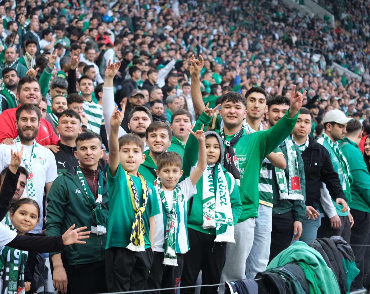 (ÖZEL) Bursaspor - Fethiyespor taraftar fotoğrafları 1