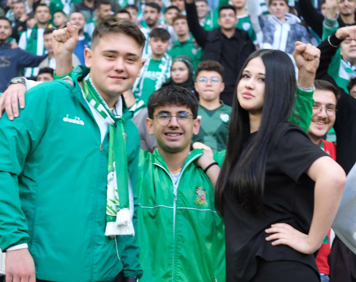 (ÖZEL) Bursaspor - Fethiyespor taraftar fotoğrafları 1