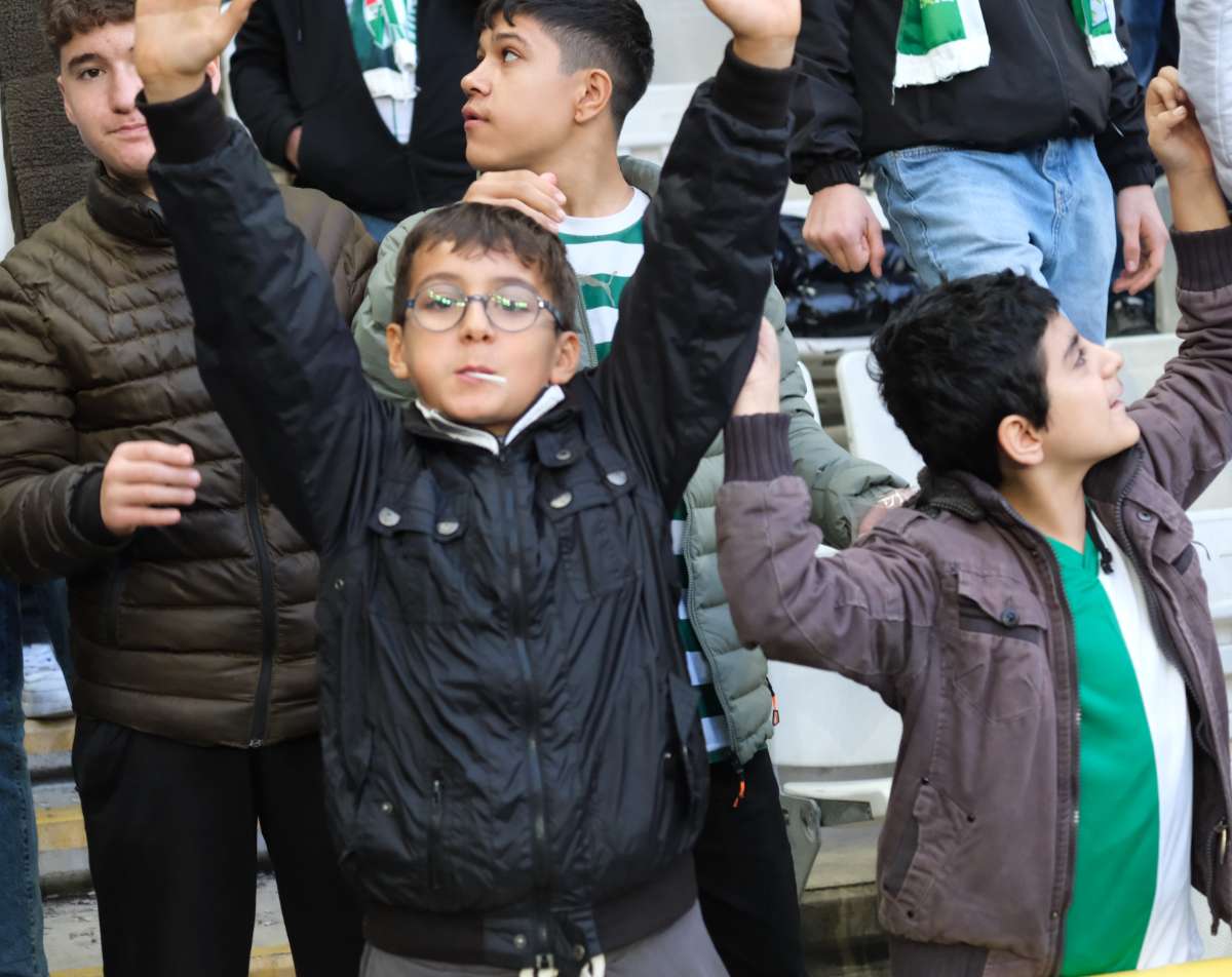 (ÖZEL) Bursaspor - Fethiyespor taraftar fotoğrafları 1