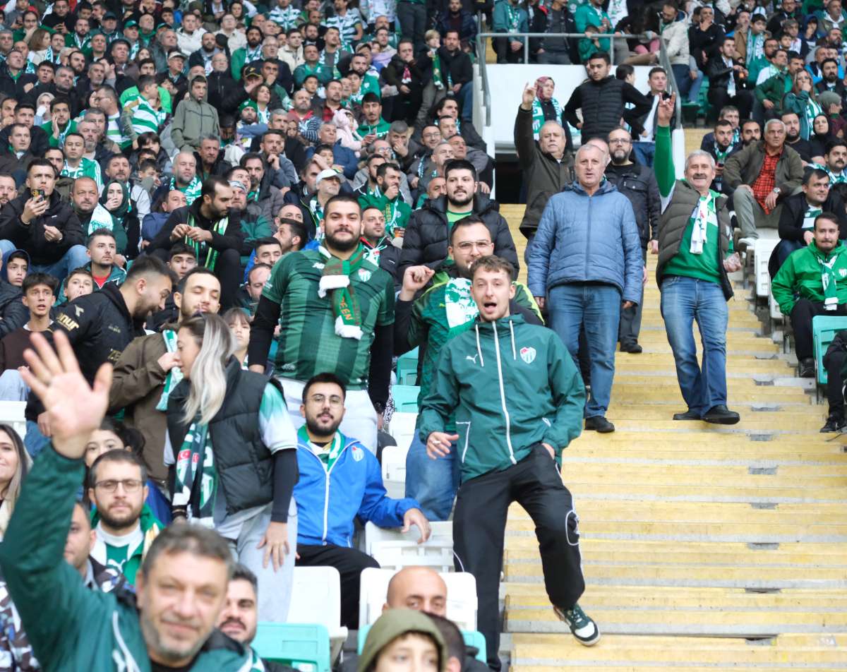 (ÖZEL) Bursaspor - Fethiyespor taraftar fotoğrafları 1