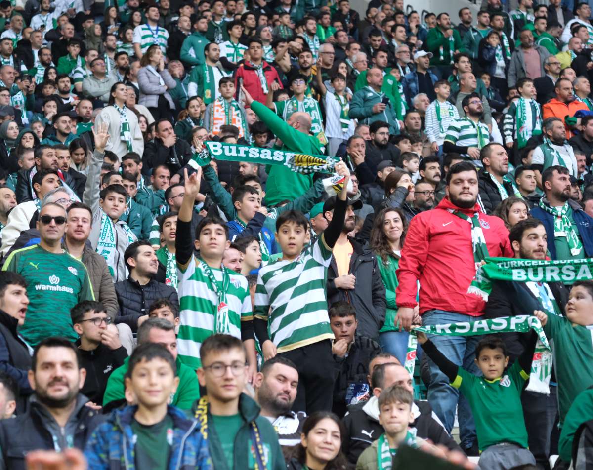 (ÖZEL) Bursaspor - Fethiyespor taraftar fotoğrafları 1